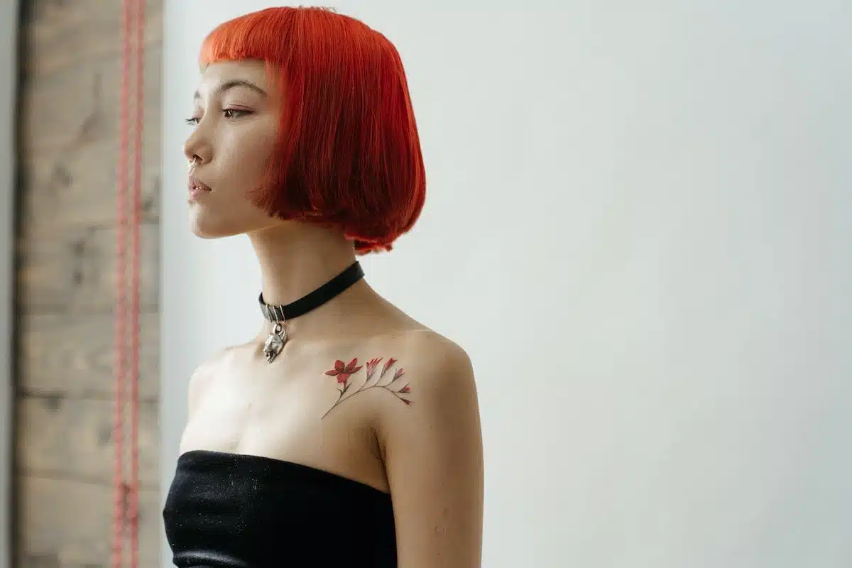 cheveux colorés