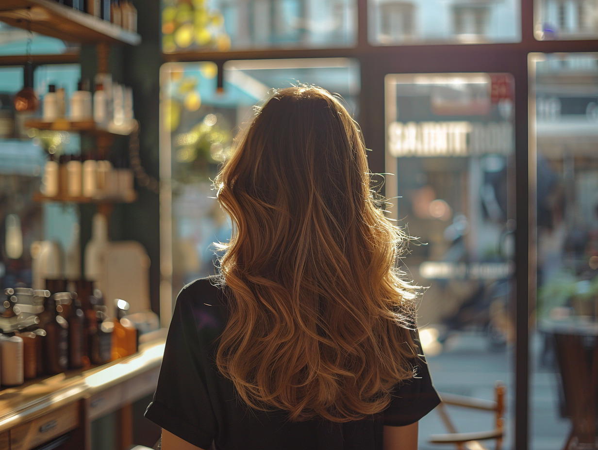 ombré hair caramel