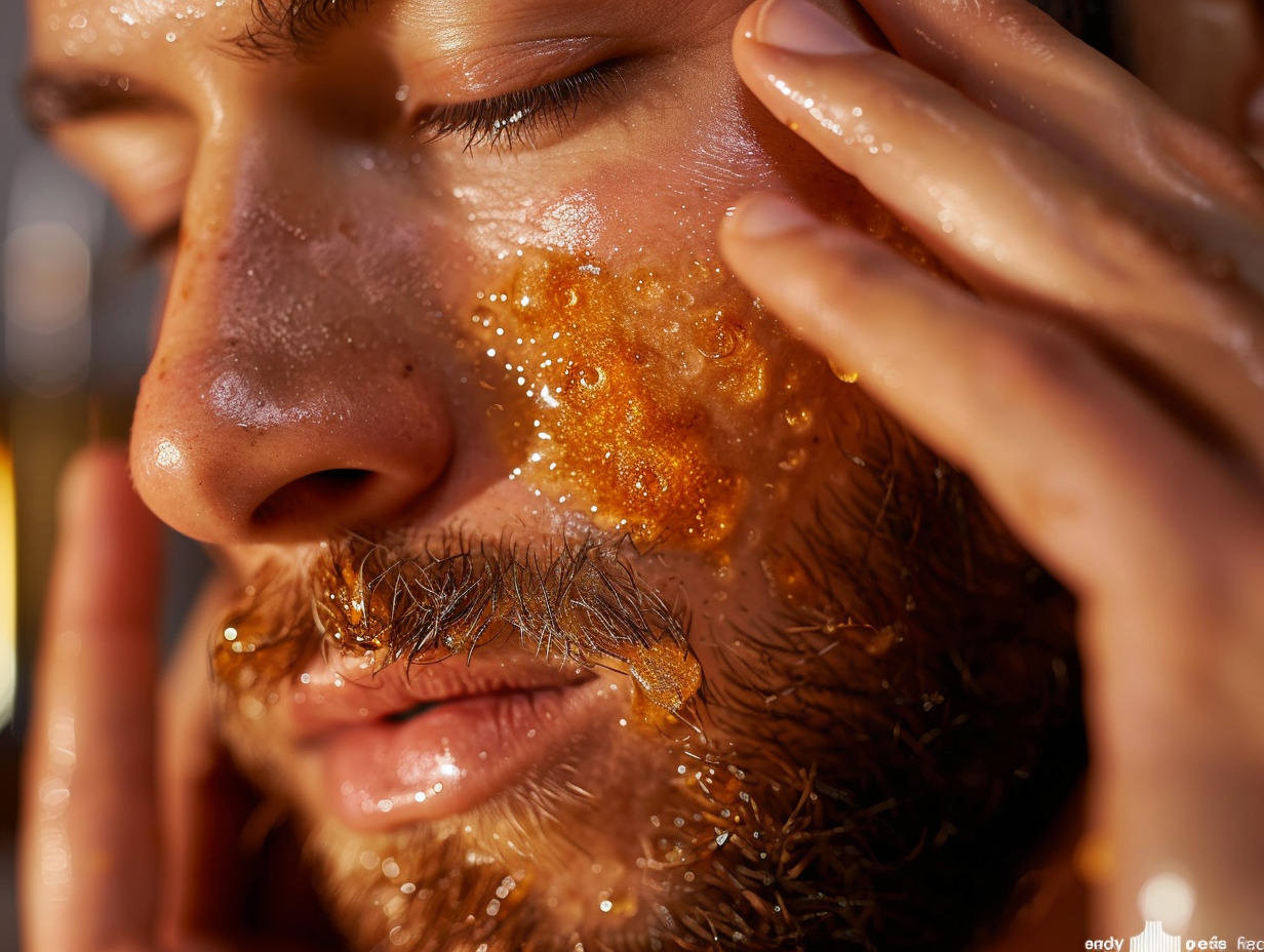 barbe huile