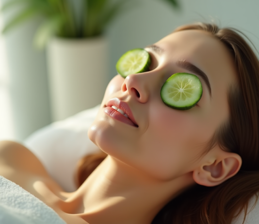 Concombre sur le visage : fréquence idéale pour une peau saine